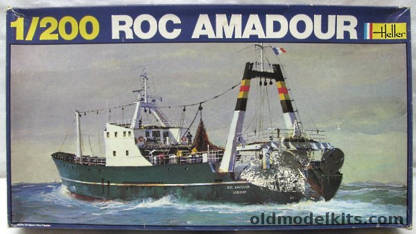 Heller 1/200 Roc Amadour Fishing Trawler, 608 plastic model kit